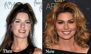 shania twain then and now